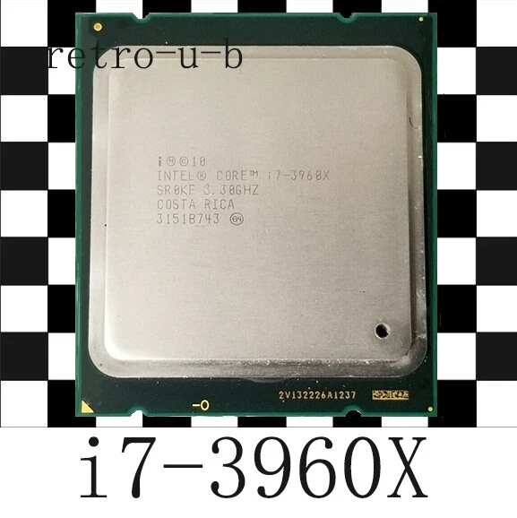 Intel Core i7-3960X SR0KF 6-Cores 3.3GHz 15Mb LGA2011CPU Processor - Image 1 of 1