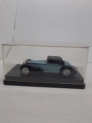 MATCHBOX MODELS OF YESTERYEAR 1938 HISPANO SUIZA Y-17 1973 In Arcylic Case VGC  - Image 1 of 4