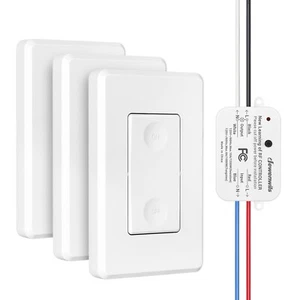 DEWENWILS Wireless Wall Light Switch Kit, No WiFi Needed Remote Control Switch - Picture 1 of 10