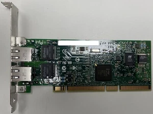 Intel PRO/1000 MT Dual-Port Server Adapter PCI-X FW82546GB Gigabit Ethernet NIC - Picture 1 of 6