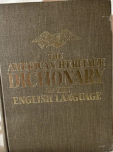 The American Heritage Dictionary of the English Language 1970 Vintage Hardcover - Bild 1 von 8
