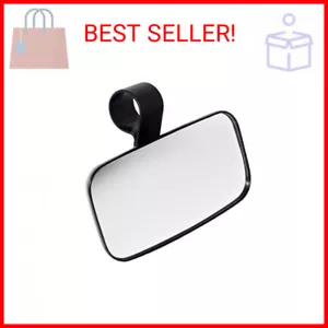 1PCS UTV 1.5 1.75 2 Clamp Side Center Wide RearView Mirror Road Large Adjustable - Picture 1 of 2