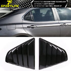 Fits 18-24 Toyota Camry Window Louvers Sun Shade Covers - Carbon Fiber Print