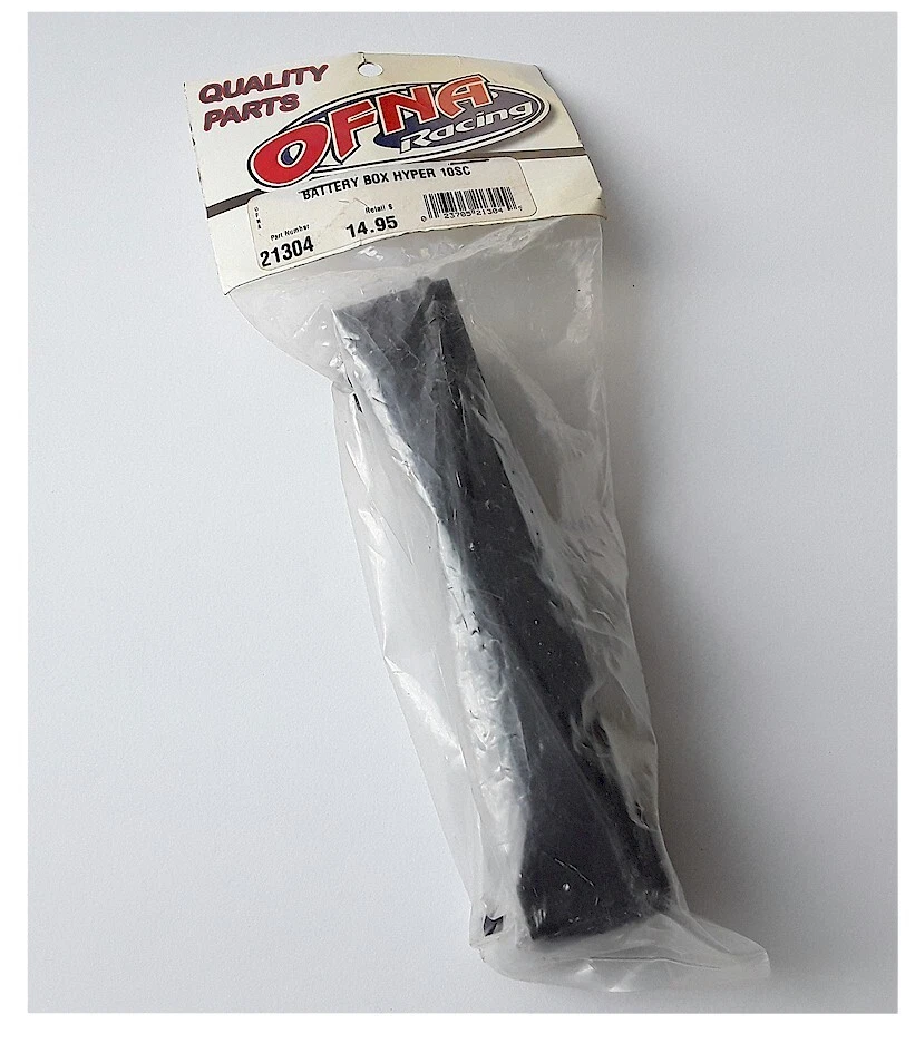 Coche de radiocontrol vintage Buggy Ofna 21304 caja de batería Hyper 10SC stock antiguo nuevo en caja Foto 1 de 1