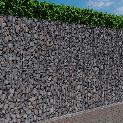 6m Gabionen Mauer 2m hoch Gabionenwand Stützwand Gabionen Hangbefestigung ✔️ - Bild 1 von 4