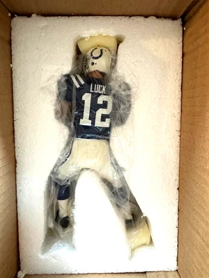 2012 LE ANDREW LUCK Indianapolis Colts Rookie Danbury Mint Figurine Rare NOS MIB - Image 1 of 2
