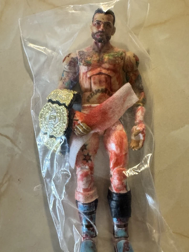 WWE AEW CM Punk “Brawl Out” Personalizado Foto 1 de 4