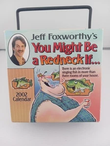 Jeff Foxworthy's You Might Be a Redneck If... 2002 Calendar New NIB - Picture 1 of 2