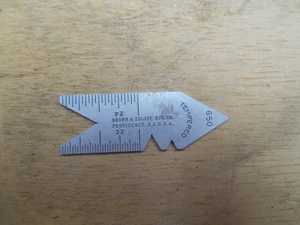 Brown & Sharpe No. 650 center gage - Picture 1 of 2