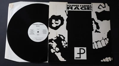 Pouppée Fabrikk – Rage LP VINYL 1st PRESS ELECTRONIC EBM INDUSTRIAL 1990 TOP - Bild 1 von 4