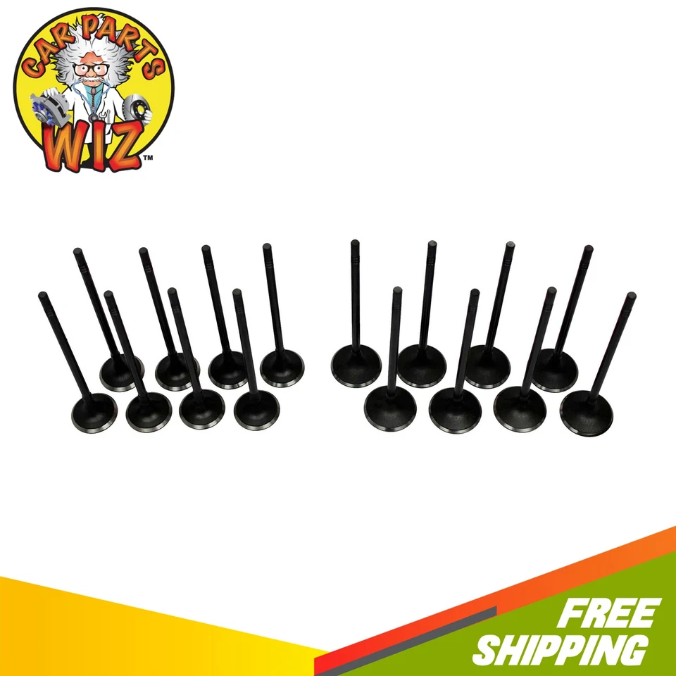 Комплект впускных клапанов выхлопной системы двигателя подходит для 04–08 Chevrolet Aveo Aveo5 1,6 л 16 В DOHC - Изображение 1 из 1