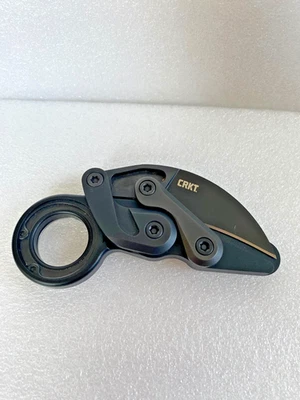CRKT PROVOKE 4040 Karambit Black EDC Spring Clip Quick Deployment Folder - Image 1 of 3