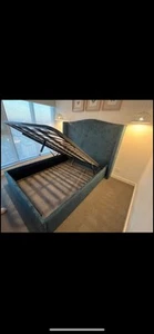 Australian Custom Made Queen Bedframe with Hydro Gas Lift - Picture 1 of 4