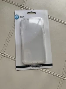 Brand New ONN Clear Phone Case for iPhone Xs Max - Picture 1 of 2