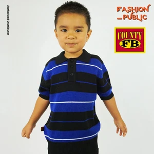 FB COUNTY KIDS CHARLIE BROWN POLO T SHIRT BOYS GIRLS BUTTON UP SHIRTS HIP HOP