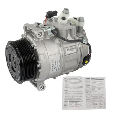 Compressor CA A/C Labwork para Mercedes Benz CLK 2005-2008 2009 A0022301011 - Imagem 1 de 4
