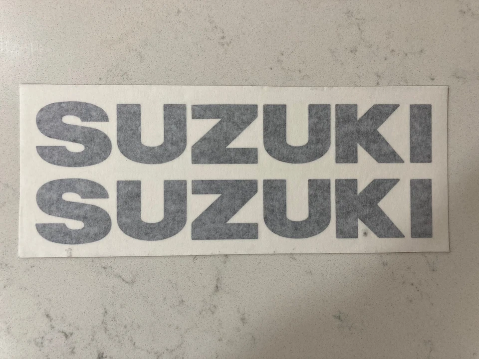 Juego de calcomanías/kit de pegatinas para tanque Suzuki RM370 1976 Foto 1 de 1