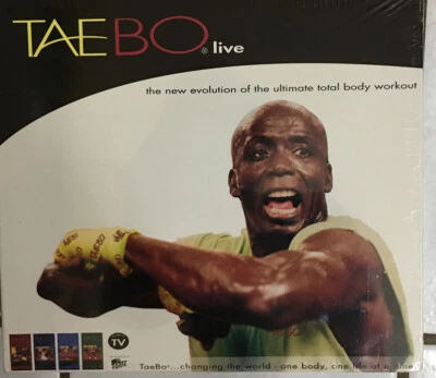 Tae Bo Live The New Evolution Of The Ultimate Total Body Workout 4 VHS Set 1999 - Image 1 of 4