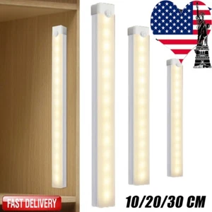 Wall Stair Lamp Smart Motion Sensor Step Lights Magnetic Night Lamp 10/20/30CM - Picture 1 of 17