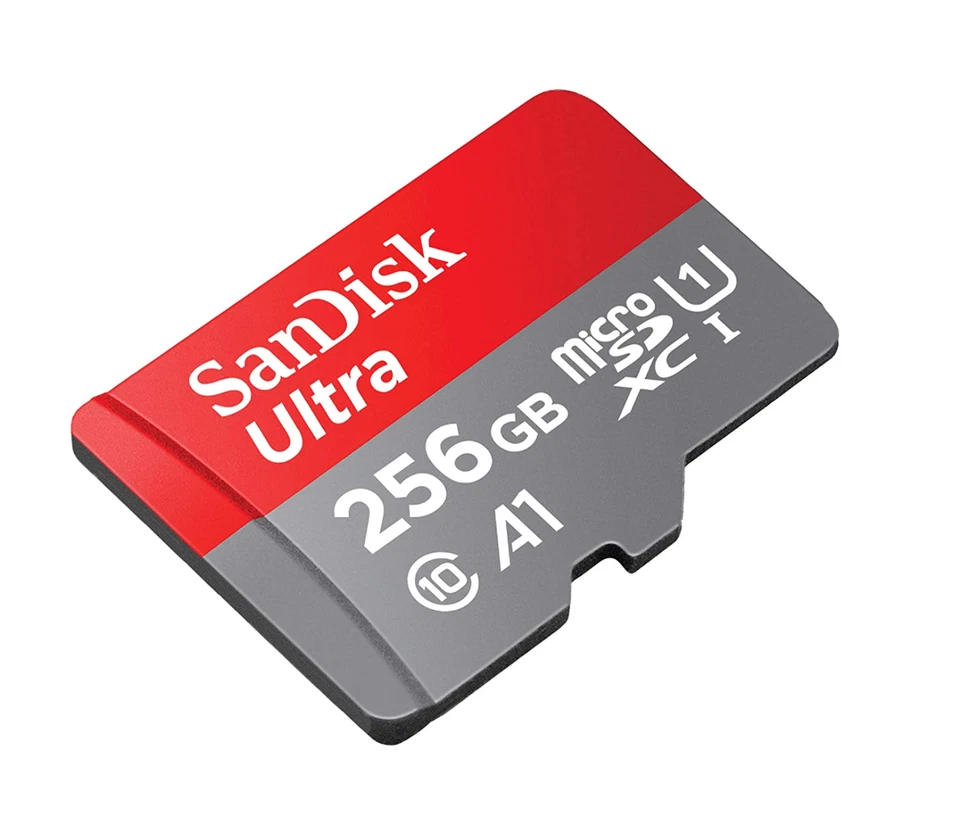 SanDisk Ultra microSDHC memory card SD adapter SDSQUA4-256G-GN6MA