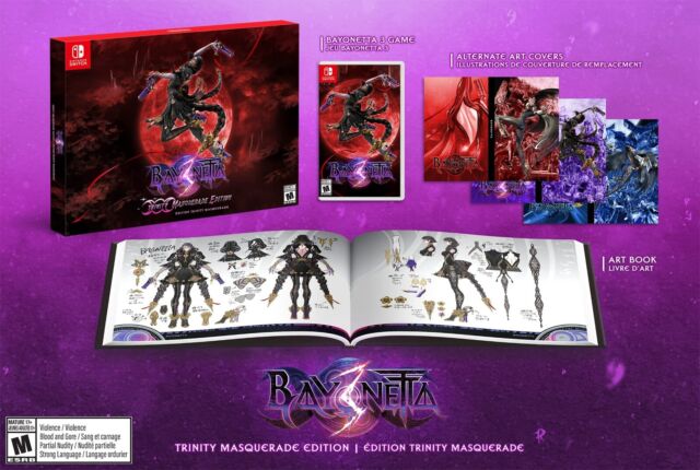 Bayonetta Nintendo SWITCH Japan Game In EN-FR-DE-ES-IT-KR-CH Neuf/NewSealed