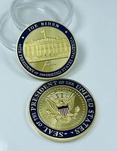 United States of America 46th President Joe Biden Challenge Coin - White House - Picture 1 of 8