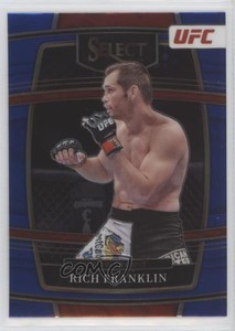 2022 Panini Select UFC Concourse Retail Blue Rich Franklin #72