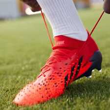 Adidas Soccer Predator Freak.1 Fg Fy6256 Footwear Red Natural turf ground