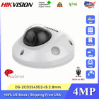 Hikvision 4MP Mic IR IP Camera Outdoor Acusense Mini Dome DS-2CD2543G2-IS IP67  