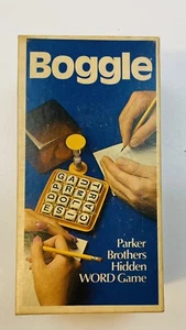 Vintage Boggle Hidden Word Game 1976 Edition by Parker Brothers Complete - Picture 1 of 6