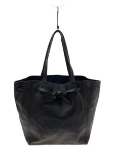 CELINE Cabas Phantom Small Tote Bag Shoulder Leather Black - Picture 1 of 7