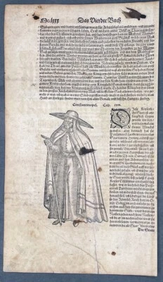 1598 Munster Antique Print of Constantine Roman Emperor & Alexander The Great - Image 1 of 3