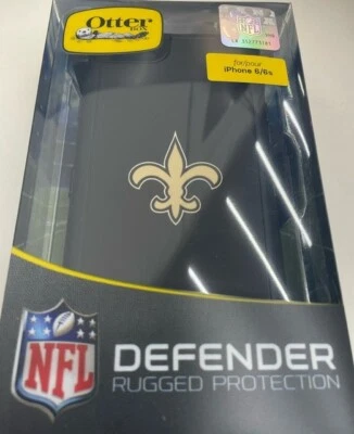 OtterBox DEFENDER NFL Series w/ Holster for Apple iPhone 6 / 6s - Black - Image 1 of 3