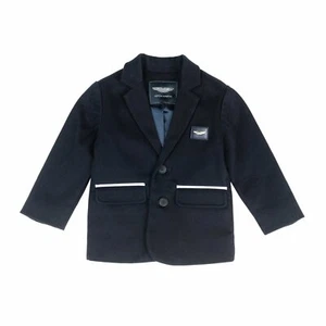 Aston Martin Italian Logo Blazer Style Jacket - Size 6/9M - Picture 1 of 6