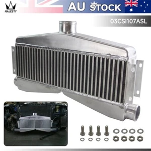 Universal Twin Turbo Intercooler Bar & Plate Custom (2 In / 1 Out) 400-800HP SL - Picture 1 of 10