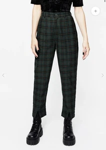Disturbia Damen Hose Nightingale Split Tapered Trousers Gr: 8 Neu mit Etikett - Bild 1 von 9