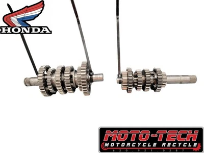 🔥2003 HONDA CR85RB TRANSMISIÓN EJE PRINCIPAL Y CONTRAEJE CR85R 85RB (272)🔥 Foto 1 de 4