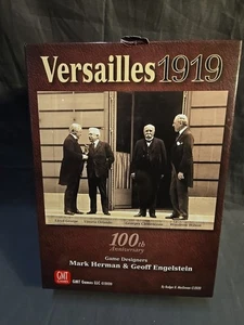 GMT Games Versailles 1919 W/ Update Kit Looks New  - Picture 1 of 5