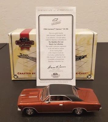 Matchbox Collectibles 1966 Chevrolet Chevelle SS 396 Muscle Car 1:43 Scale - Image 1 of 4