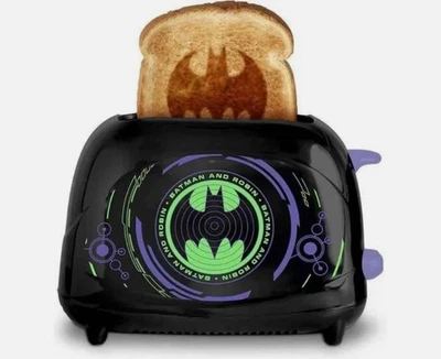 UNCANNY BRANDS Batman Spiel über 2 Scheiben Toaster DC Comics Küchenhelfer von unheimlichen Marken