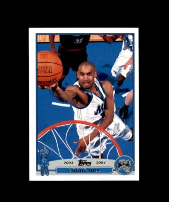 Grant Hill 2003 Topps Card #33 Orlando Magic 2003-04  - Image 1 of 2