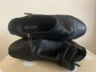 Boots Zazou Black Leather Ankle Boots Size 39