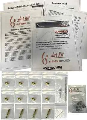 Kit Hyosung Jet Supermoto Super Motard Moto Carburador Personalizado Carburador Etapa 1-9 Kit Foto 1 de 3