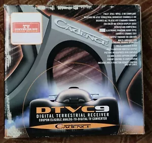 Cadence Digital Terrestrial Receiver DTVC9 Top Box NIB - Picture 1 of 5