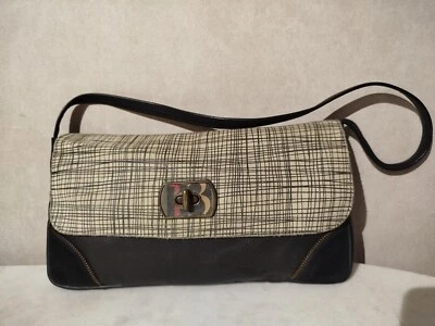 CATHERINE PARRA Sac Pochette Epaule Cuir TBE - Photo 1/4