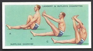 LAMBERT & BUTLER - KEEP FIT - #34 SUPPLING EXERCISE - Picture 1 of 2