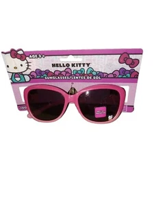 Sanrio Hello Kitty Kids Toddler Girls Sunglasses Pink 100% UV Protection (ML) - Picture 1 of 4