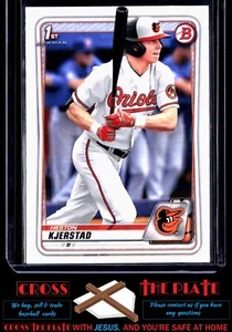 1-2020 Bowman Draft Heston Kjerstad Baltimore Orioles #BD-122 QTY - Picture 1 of 2