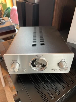 VINCENT KHV-200 AMPLIFICATORE PER CUFFIE A VALVOLE SILVER - Immagine 1 di 4