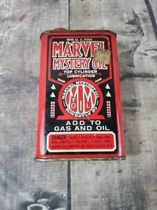 Vintage Oil Tin ~ Marvel Mystery Oil (EMPTY) - Picture 1 of 5